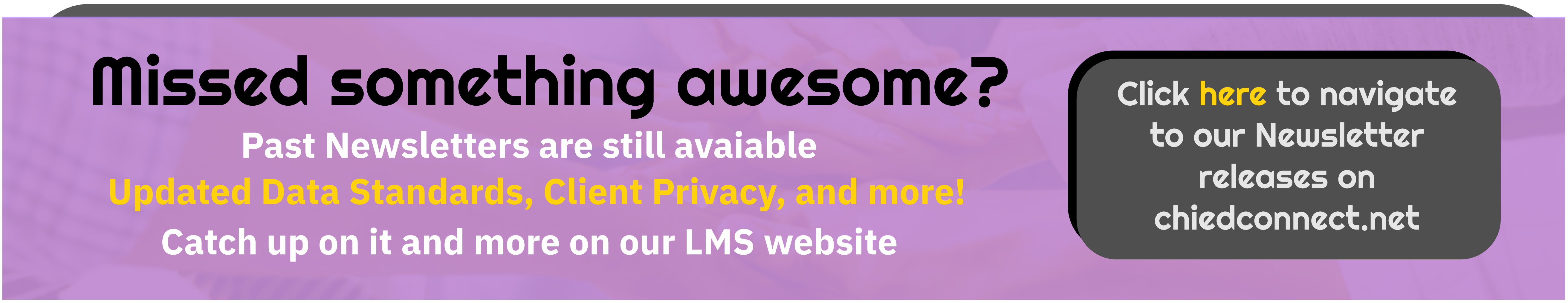 HMIS Newsletter Archive